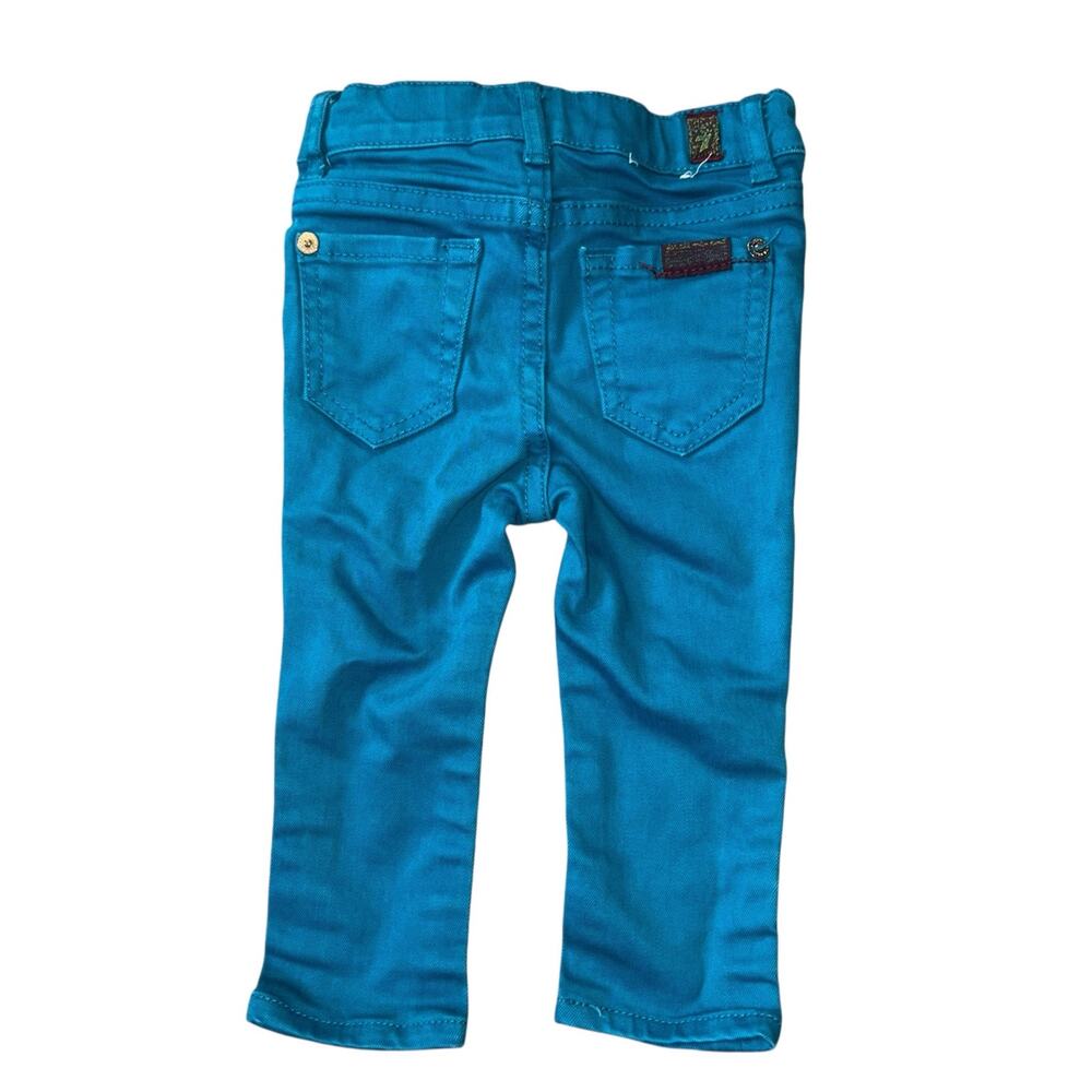 7 for all mankind 12 month baby turquoise jeans